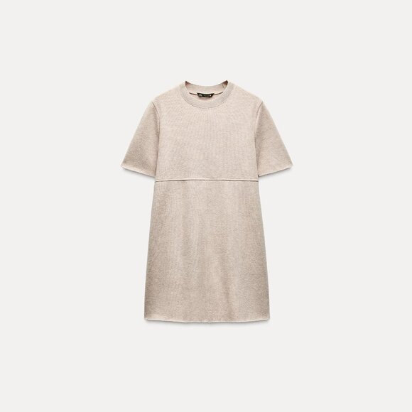 New Zara Short Soft Dress Size Small - Picture 6 of 9